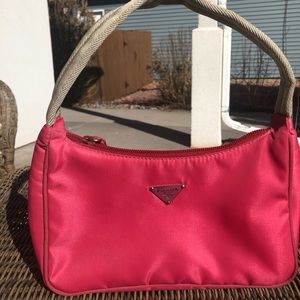 Nylon Prada mini Tessuto hobo sport bag